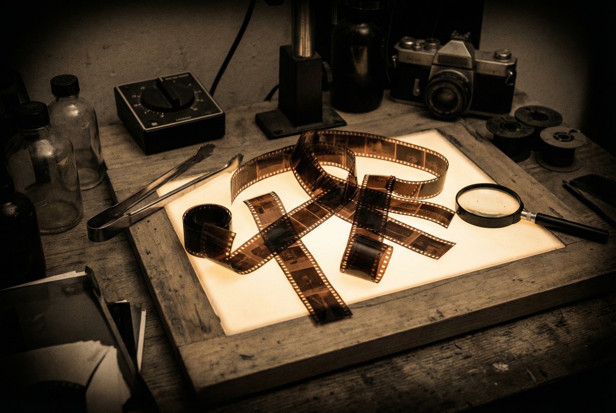 17c经典胶片赏析 - 暗房胶片负片